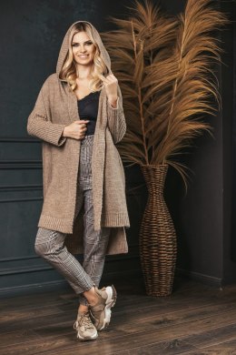 Sweter Kardigan Model 70043 Tabak - PeeKaBoo PeeKaBoo