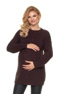 Sweter Model 70040 Chocco - PeeKaBoo PeeKaBoo Sweter Model 70040 Chocco - PeeKaBoo PeeKaBoo