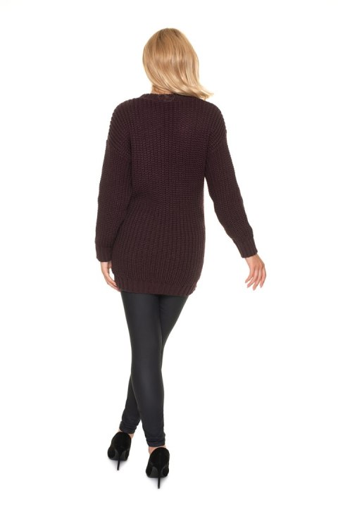 Sweter Model 70040 Chocco - PeeKaBoo PeeKaBoo Sweter Model 70040 Chocco - PeeKaBoo PeeKaBoo