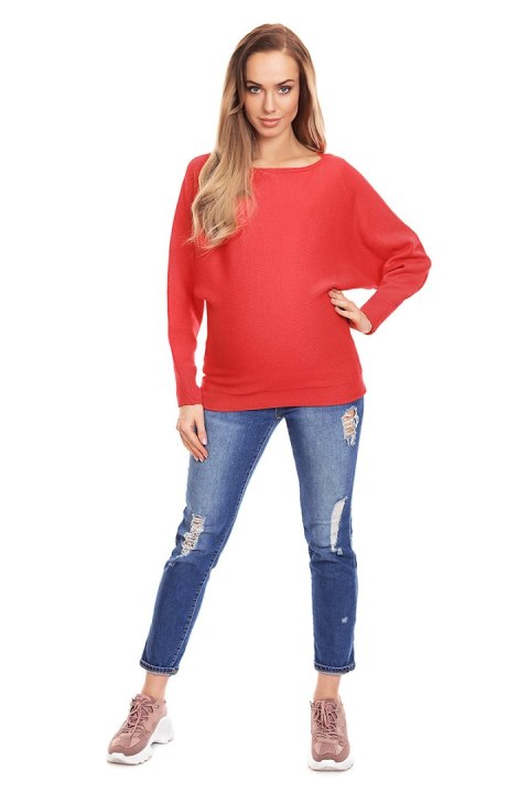 Sweter model 70003C Neon Coral - PeeKaBoo PeeKaBoo Sweter model 70003C Neon Coral - PeeKaBoo PeeKaBoo
