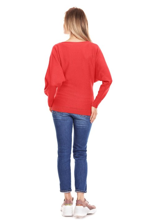 Sweter model 70003C Neon Coral - PeeKaBoo PeeKaBoo Sweter model 70003C Neon Coral - PeeKaBoo PeeKaBoo
