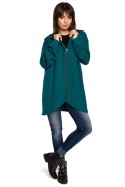 Bluza Damska Model B054 Green - BeWear BeWear Bluza Damska Model B054 Green - BeWear BeWear