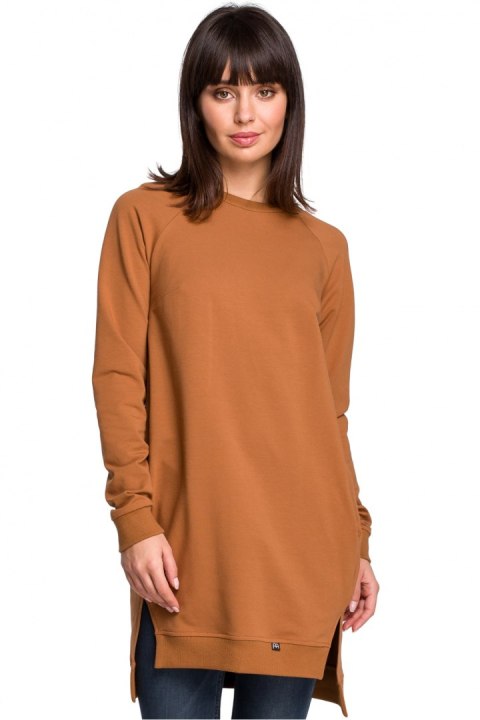 Bluza Damska Model B101 Carmel - BeWear BeWear Bluza Damska Model B101 Carmel - BeWear BeWear