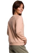 Bluza Damska Model B167 Beige - BeWear BeWear Bluza Damska Model B167 Beige - BeWear BeWear