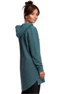 Bluza Damska Model B176 Turkus - BeWear BeWear Bluza Damska Model B176 Turkus - BeWear BeWear