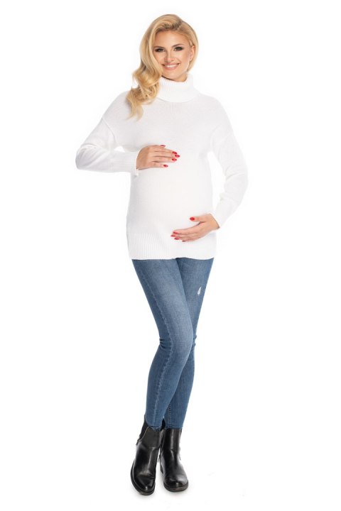 Golf Damski Model 70037 Cream - PeeKaBoo PeeKaBoo Golf Damski Model 70037 Cream - PeeKaBoo PeeKaBoo