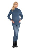 Golf Damski Model 70037 Jeans - PeeKaBoo PeeKaBoo