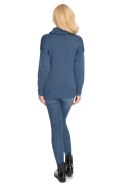 Golf Damski Model 70037 Jeans - PeeKaBoo PeeKaBoo