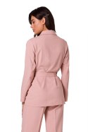Marynarka Model B253 Pink - BeWear BeWear Marynarka Model B253 Pink - BeWear BeWear