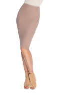 Spódnica Model 1701 Cappuccino - PeeKaBoo PeeKaBoo Spódnica Model 1701 Cappuccino - PeeKaBoo PeeKaBoo