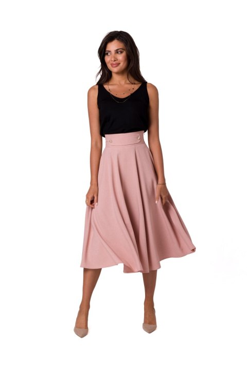 Spódnica Model B265 Pink - BeWear BeWear Spódnica Model B265 Pink - BeWear BeWear