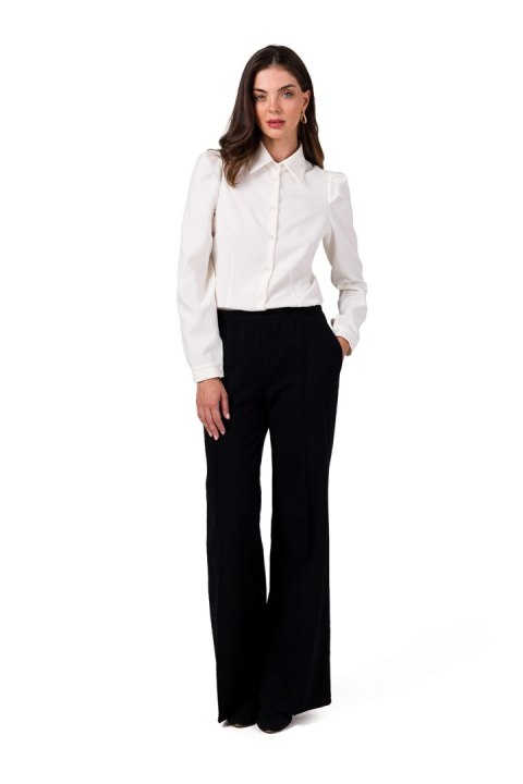 Spodnie Damskie Model B275 Black - BeWear BeWear Spodnie Damskie Model B275 Black - BeWear BeWear