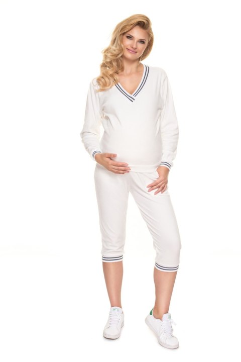 Spodnie Dres Model 0202 Cream - PeeKaBoo PeeKaBoo Spodnie Dres Model 0202 Cream - PeeKaBoo PeeKaBoo