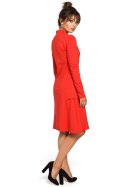 Sukienka Model B044 Red - BeWear BeWear Sukienka Model B044 Red - BeWear BeWear