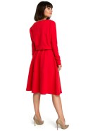 Sukienka Model B087 Red - BeWear BeWear Sukienka Model B087 Red - BeWear BeWear