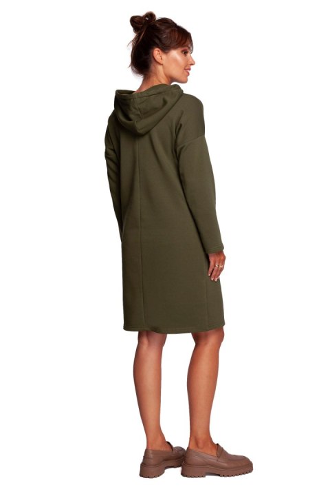 Sukienka Model B238 Olive - BeWear BeWear Sukienka Model B238 Olive - BeWear BeWear