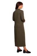 Sukienka Model B242 Olive - BeWear BeWear Sukienka Model B242 Olive - BeWear BeWear
