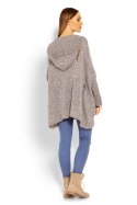 Sweter Damski Model 30055 Cappuccino - PeeKaBoo PeeKaBoo Sweter Damski Model 30055 Cappuccino - PeeKaBoo PeeKaBoo