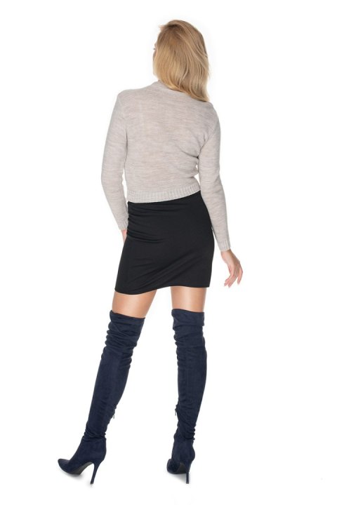 Sweter Damski Model 70016 Beige - PeeKaBoo PeeKaBoo Sweter Damski Model 70016 Beige - PeeKaBoo PeeKaBoo