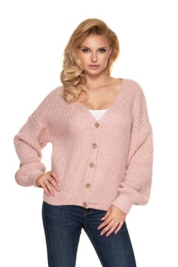 Sweter Kardigan Model 30077 Blady Róż - PeeKaBoo PeeKaBoo