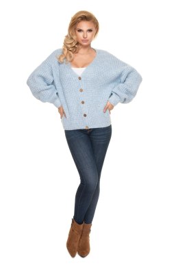 Sweter Kardigan Model 30077 Błękit - PeeKaBoo PeeKaBoo