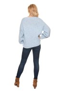 Sweter Kardigan Model 30077 Błękit - PeeKaBoo PeeKaBoo