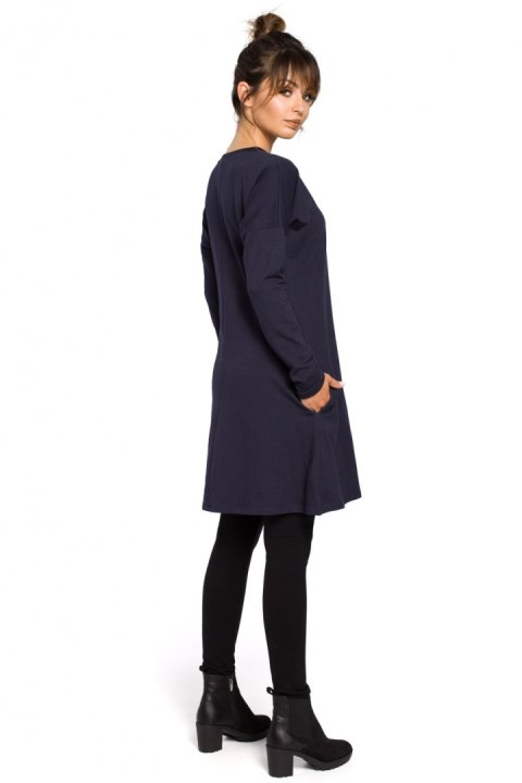 Tunika Model B042 Navy - BeWear BeWear Tunika Model B042 Navy - BeWear BeWear