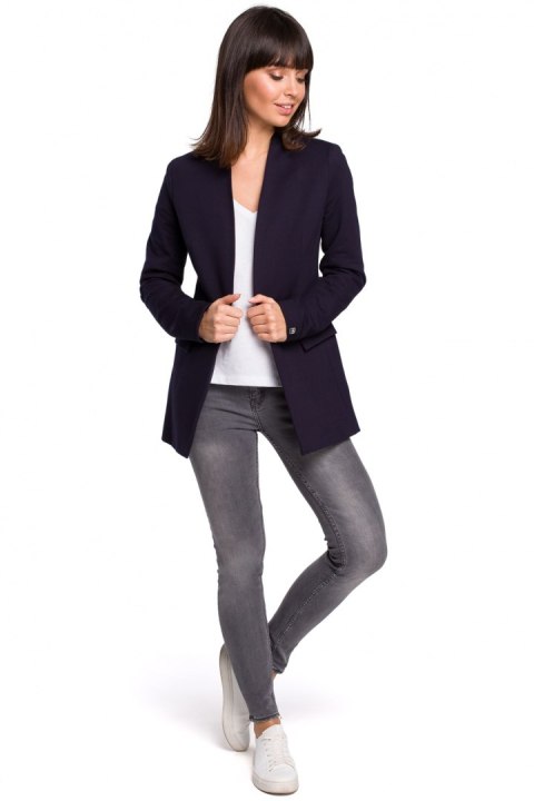 Żakiet Model B102 Navy - BeWear BeWear Żakiet Model B102 Navy - BeWear BeWear