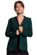 Żakiet Model B180 Dark Green - BeWear BeWear Żakiet Model B180 Dark Green - BeWear BeWear