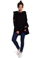 Bluza Damska Model B131 Black - BeWear BeWear Bluza Damska Model B131 Black - BeWear BeWear