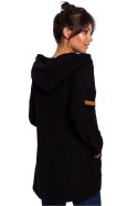Bluza Damska Model B131 Black - BeWear BeWear Bluza Damska Model B131 Black - BeWear BeWear