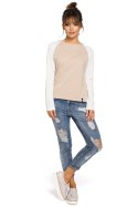 Bluzka Model B047 Grey - BeWear BeWear Bluzka Model B047 Grey - BeWear BeWear