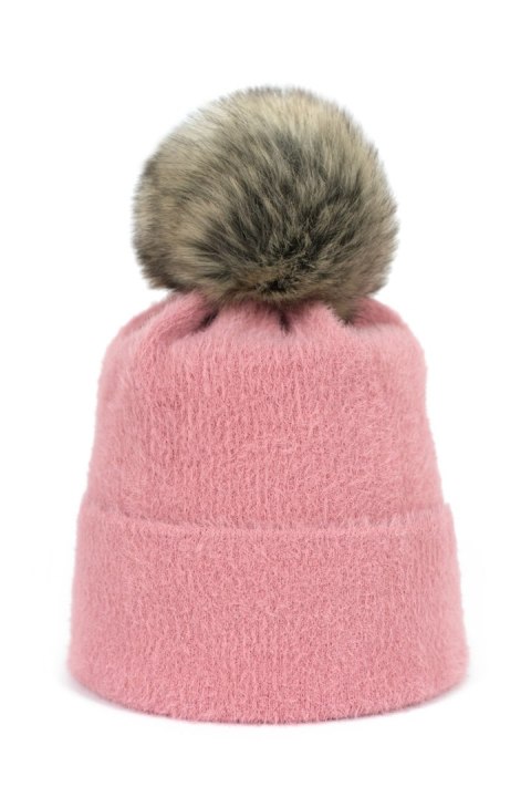 Czapka Model Soft Fluff Pink - Art of polo Art of polo Czapka Model Soft Fluff Pink - Art of polo Art of polo