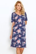 Koszulka nocna Koszula Nocna Model Ellie 2879 Navy - Taro Taro Koszulka nocna Koszula Nocna Model Ellie 2879 Navy - Taro Taro