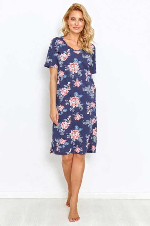 Koszulka nocna Koszula Nocna Model Ellie 2879 Navy - Taro Taro Koszulka nocna Koszula Nocna Model Ellie 2879 Navy - Taro Taro