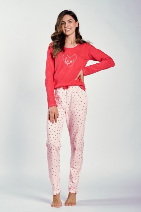 Piżama Damska Model Amalia 3235 Red - Taro Taro Piżama Damska Model Amalia 3235 Red - Taro Taro