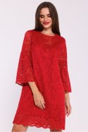 Sukienka Model S380 Red - Stylove Stylove Sukienka Model S380 Red - Stylove Stylove