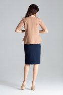 Bluzka Model L026 Brown - Lenitif Lenitif