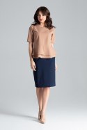 Bluzka Model L026 Brown - Lenitif Lenitif