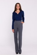 Bluzka Model S375 Navy - Stylove Stylove Bluzka Model S375 Navy - Stylove Stylove