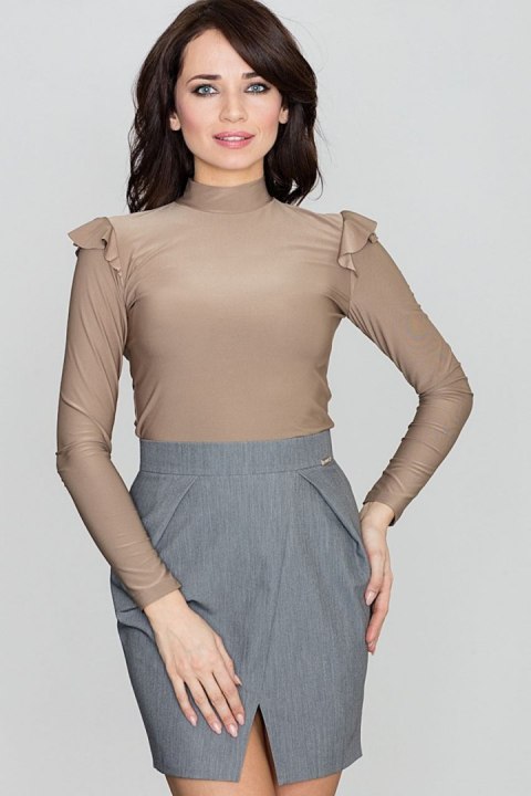 Spódnica Model K389 Grey - Lenitif Lenitif Spódnica Model K389 Grey - Lenitif Lenitif