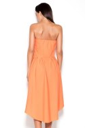 Sukienka Model K031 Orange - Lenitif Lenitif Sukienka Model K031 Orange - Lenitif Lenitif