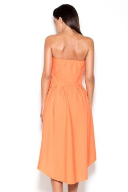 Sukienka Model K031 Orange - Lenitif Lenitif