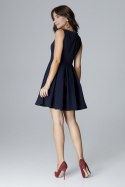 Sukienka Model L006 Navy - Lenitif Lenitif Sukienka Model L006 Navy - Lenitif Lenitif
