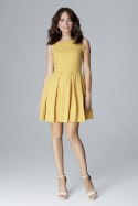 Sukienka Model L006 Yellow - Lenitif Lenitif Sukienka Model L006 Yellow - Lenitif Lenitif