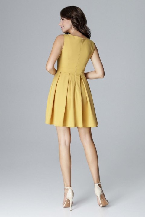 Sukienka Model L006 Yellow - Lenitif Lenitif Sukienka Model L006 Yellow - Lenitif Lenitif