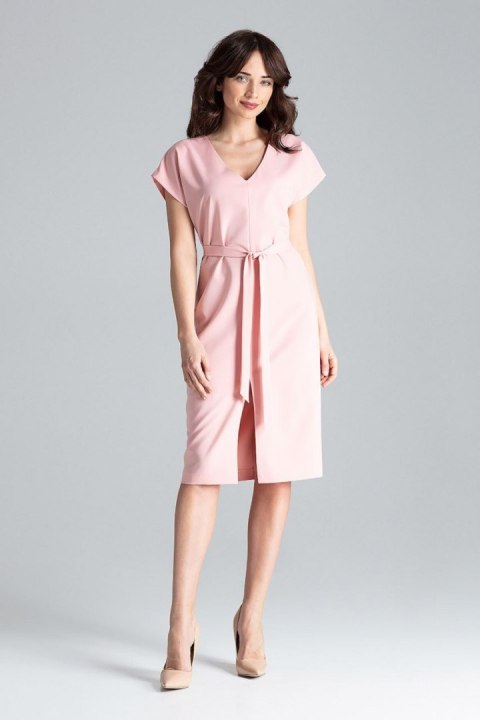 Sukienka Model L032 Pink - Lenitif Lenitif Sukienka Model L032 Pink - Lenitif Lenitif