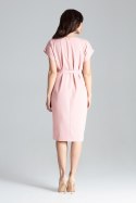 Sukienka Model L032 Pink - Lenitif Lenitif Sukienka Model L032 Pink - Lenitif Lenitif