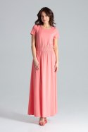 Sukienka Model L042 Coral - Lenitif Lenitif Sukienka Model L042 Coral - Lenitif Lenitif