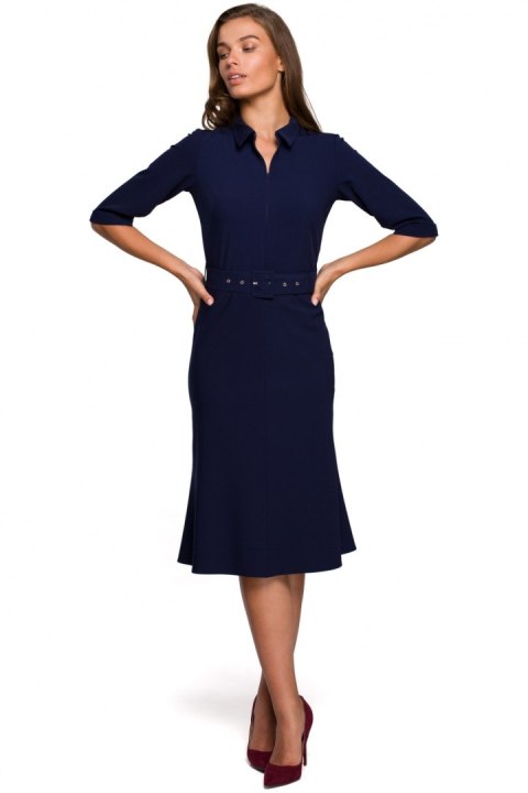 Sukienka Model S231 Navy - Stylove Stylove Sukienka Model S231 Navy - Stylove Stylove